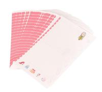 CLISPEED 3pcs Travelers Notebook Inserts A7 Loose-leaf Punched Paper Refill for Journaling at Home and Office, Colorful Lined Refillable Planner Pages