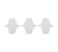 CLISPEED 3pcs Washable Reusable Menstrual Cloth Pads with Waterproof Layer Cotton Fabric Sanitary Towels Women Puerpera Panties Liner Breathable Period Pads for Heavy Flow