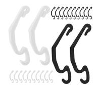 CLISPEED 40pcs Cage Clips for DIY Assembly Secure Locking Latches for Rabbit and Hamster Cages Sturdy Pp Material with Space-saving Design Buckles