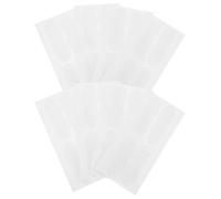 CLISPEED 40pcs Transparent Elf Ear Patches with Dragon Bone Support Breathable Cosmetic Ear Corrector Stickers for Prominent Training Heavy Support and Daily Makeup Use