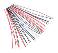 CLISPEED 45pcs Guitar Pickup Cable for Musical Instruments with 22awg Metal and Rubber Construction, Stable Signal Transmission and Restoring True Sound Quality, for Stage and Frequent