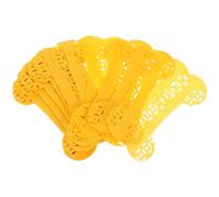 CLISPEED 45pcs Pet Memorial Paper Fish Shaped Commemorative for Cat Lovers Durable Funeral Paper for Respectful Farewell Ceremonies for Home Pet Graveyard Displays