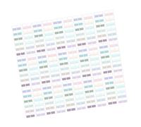 CLISPEED 480pcs Writable Book Sticky Index Tabs Set, 240 Light Color + 240 Muted Tone Page Markers for Reading Notes, Journals, School and Office Organization
