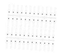 CLISPEED 48pcs Magnetic Nail Color Display Sticks for Gel Polish Sample Cards Quick Replacement Practice Tool for Salon and Home Use True Color Representation for Skill Enhancement and Nail