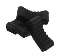 CLISPEED 4pcs 3 Ton Car Jack Stand Pads Rubber Anti-slip Slotted Trolley Jack Lift Adapter for Vehicle Frame Rail Pinch Weld Protection and Repair