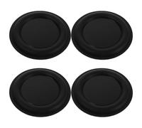 CLISPEED 4PCS 6.5 Inch Subwoofer Diaphragm Plates Passive Radiator Vibration Membranes for Loudspeaker DIY Repair Compatible with Car Audio Bass Radiators