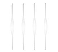 CLISPEED 4Pcs Adjustable Silicone Diving Mask Band Replacement Strap for Scuba Snorkeling Swimming Goggles Headband Accessories for Adults