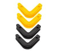 CLISPEED 4pcs Barbell Holder Wall Mount Dumbbell Rack Gym Equipment Storage Hooks for Home Garage Heavy Duty Bumper Plate Organizer Compatible with Various Dumbbell Rods