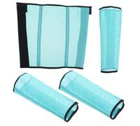 CLISPEED 4pcs Breathable Mesh Fly Boots for Horses Loose Fitting Leggings Horse Leg Protectors Lightweight Protective Covers Preventing Fly and Mosquito Bites