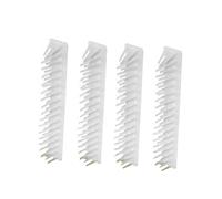 CLISPEED 4pcs Cat Corner Massager Brush Removable Comb for Shedding Hair Removal and Gentle Massage Safe Material Pet Grooming Tool Designed for Cat Comfort and Easy Cleaning