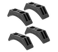 CLISPEED 4Pcs Dumbbell Rack Holder Compact Fitness Accessory for Home Gym Organization Stylish Design for Weight Storage Non Slip Stability Replacement for Old Racks