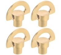 CLISPEED 4pcs Golden Iron Music Box Replacement Winding Keys for Multiple Music Box Creations Compact and Creative DIY Accessories