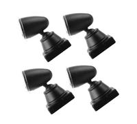 CLISPEED 4Pcs Mini Railroad Signal Light Model for Sand Table Building Material Spotlight Scene Decor for DIY Model Train Layout Green LED Railway Accessories