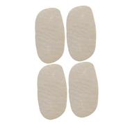CLISPEED 4pcs Parchment Bridge Pads String Protectors Viola Replacement Tool Easy to Install Keep Strings from Cutting into Bridges Instrument Accessories for Violin Enthusiasts