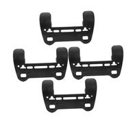 CLISPEED 4pcs Plastic Bike Pump Holder Bracket Lightweight Secure Clamp for Mountain Road Bicycles Portable Cycling Pump Fixed Clip for Outdoor Accessories