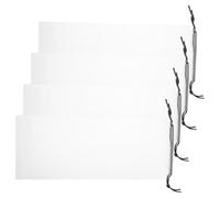 CLISPEED 4pcs Portable Eva Folding Umbrella Storage Bags Water Absorbing Wet Umbrella Carrying Case with Drawstring for Rainy Day Travel and Outdoor Use