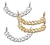 CLISPEED 4pcs Shoe Buckle Chains for Shoes Decorations Acrylic Material for Girls Sandals Ornament Adds Elegant Touch to Beach Pool Outings