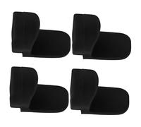 CLISPEED 4pcs Silicone Clarinet Thumb Rests Lightweight Finger Pads Soft Cushion Supports for Sore Thumbs Practicing and Performing Instrument Accessories