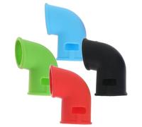 CLISPEED 4pcs Silicone Steam Diverter for Pressure Cooker High Temperature Resistant Cooker Release Accessory with Flexible Fit Air Fryers Nonstick Steam Release Protector for Safe Kitchen