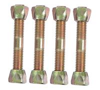 CLISPEED 4pcs Swing Screws Attachment for Hanging Basket Hardware Rocking Chair Bearing Connectors with Bolts Multipurpose Furniture Connecting Accessories for Outdoor Indoor Chairs