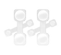 CLISPEED 4pcs Transparent Acrylic Telescope Lens for DIY Assembly High-definition Optical Magnifying Lenses for Stargazing Bird Watching and Educational Projects