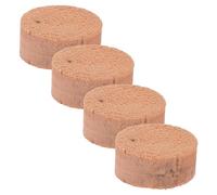 CLISPEED 4pcs Tuba Water Key Pad Accessories Made from Cork Replacement Parts Easy to Use Simple Tuba Watergate Key Cork Cushions for Lovers