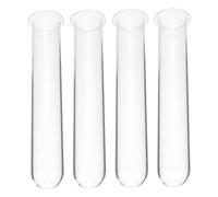 CLISPEED 4pcs Wall Mounted Test Tube Vases for Hydroponic Plants Smooth Glass Propagation Tubes for Terrarium Planter Easy to Clean Plant Holders for Rooting Cuttings and Stylish Home