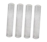 CLISPEED 4pcs Weighted Vest Steel Plates Each Compact Inserts for Running Gym Training Fitness Accessory Load for Strength Workouts