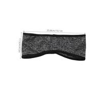 CLISPEED 4Pcs Women'S Winter Running Headbands Ear Warming Headband Set, Fleece Lined Stretchable Cold Weather Hairbands with Sweat Absorbent for Outdoor Sports and Fitness