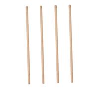 CLISPEED 4pcs Wooden Mahjong Putter for American Mahjong Design Tile Holders with Smooth Grip Standard Game Push Stick for Comfortable Handling and Use