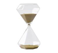 CLISPEED 5 Pcs Hourglass Timer Decorative Sand Glass High Borosilicate Glass Classic-shaped Creative Stylish Chic Home Office Decoration