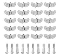 CLISPEED 5 Sets Glasses Replacement Hinges 4.5mm Zinc Alloy Eyeglass Frame Repair Parts for Sunglasses and Eyeglasses with Precision Fit and Convenient Spare Set for Travel Use