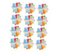 CLISPEED 500pcs Craft Folding Paper Double Side Printed Origami Paper