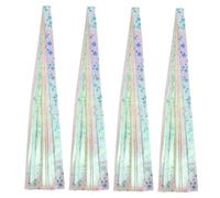 CLISPEED 500pcs Star Paper Strips with Gold Foil Finish for Origami Crafting Metallic Lucky Star Folding for DIY Decorations Scrapbooking Party Use