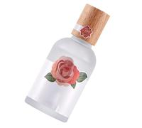 CLISPEED 50ml Natural Scent Perfume for Women, Green Rose Aroma in Pink Glass Spray Bottle, Light and Crisp Aroma, before Going the Morning or Night