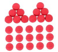 CLISPEED 50Pcs Foam Replacement Balls for Indoor Compatible with Ball Shooting Safe for Adults for Target Games and Tossing Fun
