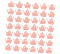 CLISPEED 50pcs Hollow Chocolate Holders Candy Wrappers Decorative Party Favor Boxes Elegant Flower Truffle Wrappers for Wedding Birthday Festival Celebrations