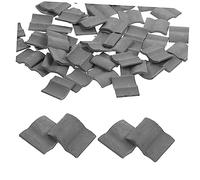 CLISPEED 50pcs Miniature Roof Tiles Decor for DIY Models Realistic Micro Landscape Building Blocks Friendly Polished Roof Tile Props for Sand Table Layout and Architectural Scenery
