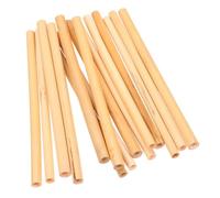 CLISPEED 50Pcs Natural Reed Replacement Bee Tubes for DIY Beehive Inserts Garden Pollinator Nesting Tubes Suitable for Mason Bees