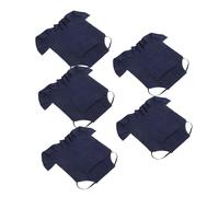 CLISPEED 5pcs Chicken Saddle Apron Back Protector for Hens Poultry Cover for Pecking Prevention Sun and Wind Shield Farm and Backyard Use