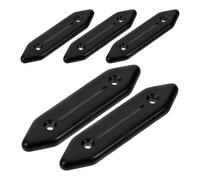 CLISPEED 5Pcs Electric Guitar 5-Way Toggle Switch Cover Plates Plastic Selector Switch Covers for Electric Guitar Modification and Repair Accessories