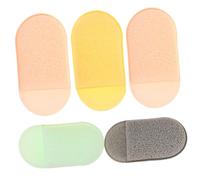 CLISPEED 5pcs Facial Sponges Reusable Pads for Face Cleansing Makeup Remover Pads Use during Face Washing for Gentle Exfoliating