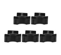 CLISPEED 5pcs Finger Whistle Holder Clips with - Pvc Grip for Referees and Animal Trainers, Efficiency and Precise Control, for Outdoor Activities and Training