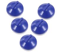 CLISPEED 5pcs Mini Tabletop Curling Balls Set for Indoor Game with Polished Finish Safe Sports Equipment for Family Fun Skill Development and Strategic Play