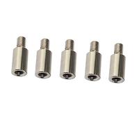 CLISPEED 5pcs Photo Album Extension Posts Binding Screws for Scrapbook DIY Refillable Albums Compatible with Pioneer and Standard Scrapbooks