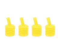 CLISPEED 5pcs Professional Aquarium Pre-filter Sponge for Fish Tank, Yellow Sponge Material with Good Water Absorption, Suitable for Saltwater and Freshwater Aquariums