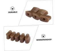 CLISPEED 5Pcs Professional Flute Pads Button Mute Accessories Small Flute Key Pads for Smooth Surface Easy Storage