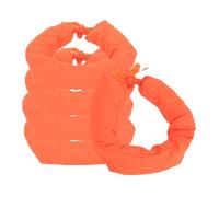 CLISPEED 5pcs Reflective Street Cone Weight Bags Orange Fabric Sandbags for Traffic Safety Warning Tip Road Construction Stability Suitable for Parking and Driveway Training