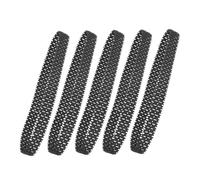 CLISPEED 5pcs Rubber Tank Track Replacement for Rc Robot Crawler Tanks DIY Model Making Chassis Tracks with Traction and Stability Various Terrains