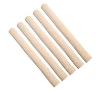 CLISPEED 5pcs Wooden Hammer Handles Replacement for Sledge and Garden Tools Ergonomic Solid Wood Construction with Precision Grip Polished Replacement Handles for DIY and Carpentry Projects